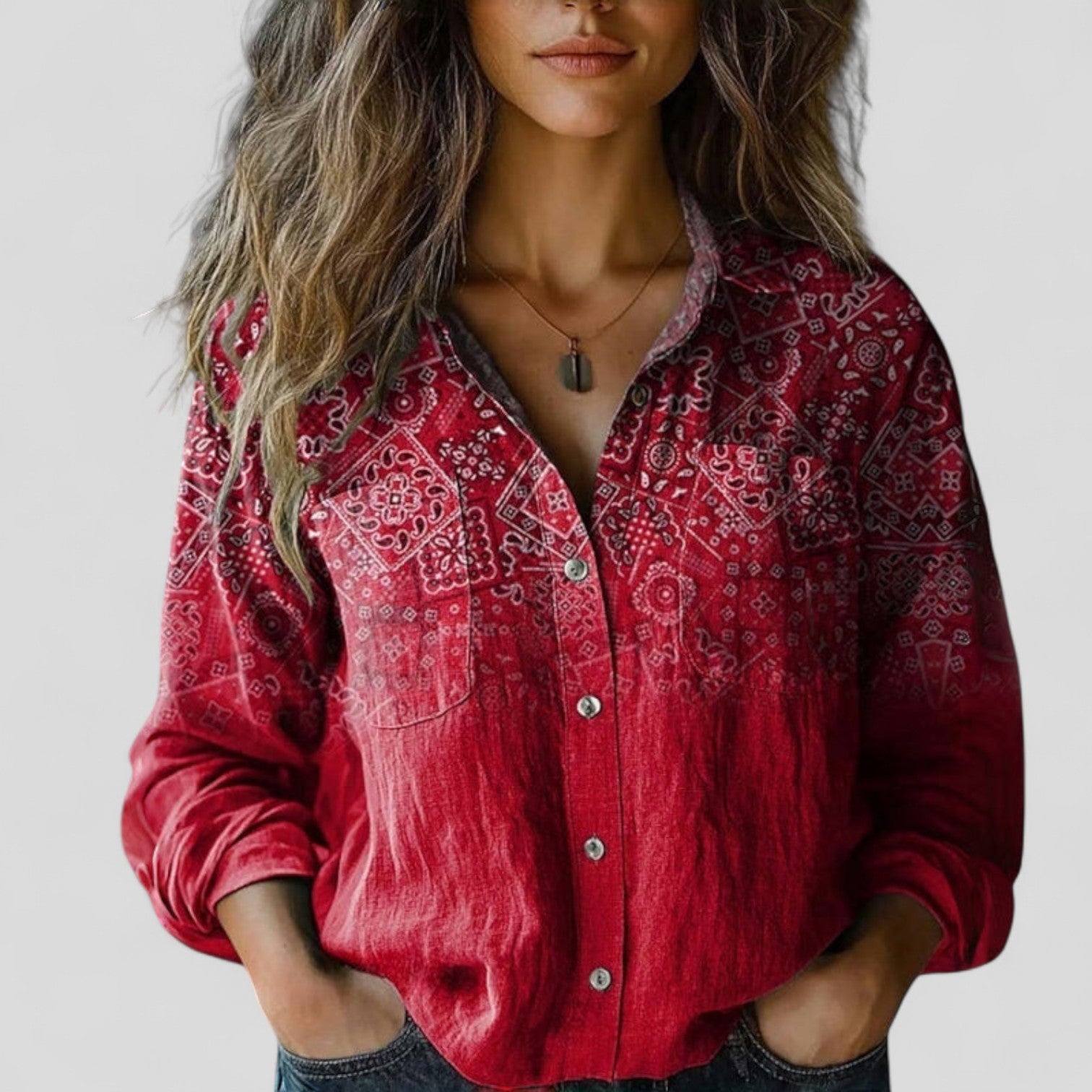 Natalie™ | - Comfortable Blouse Shirt