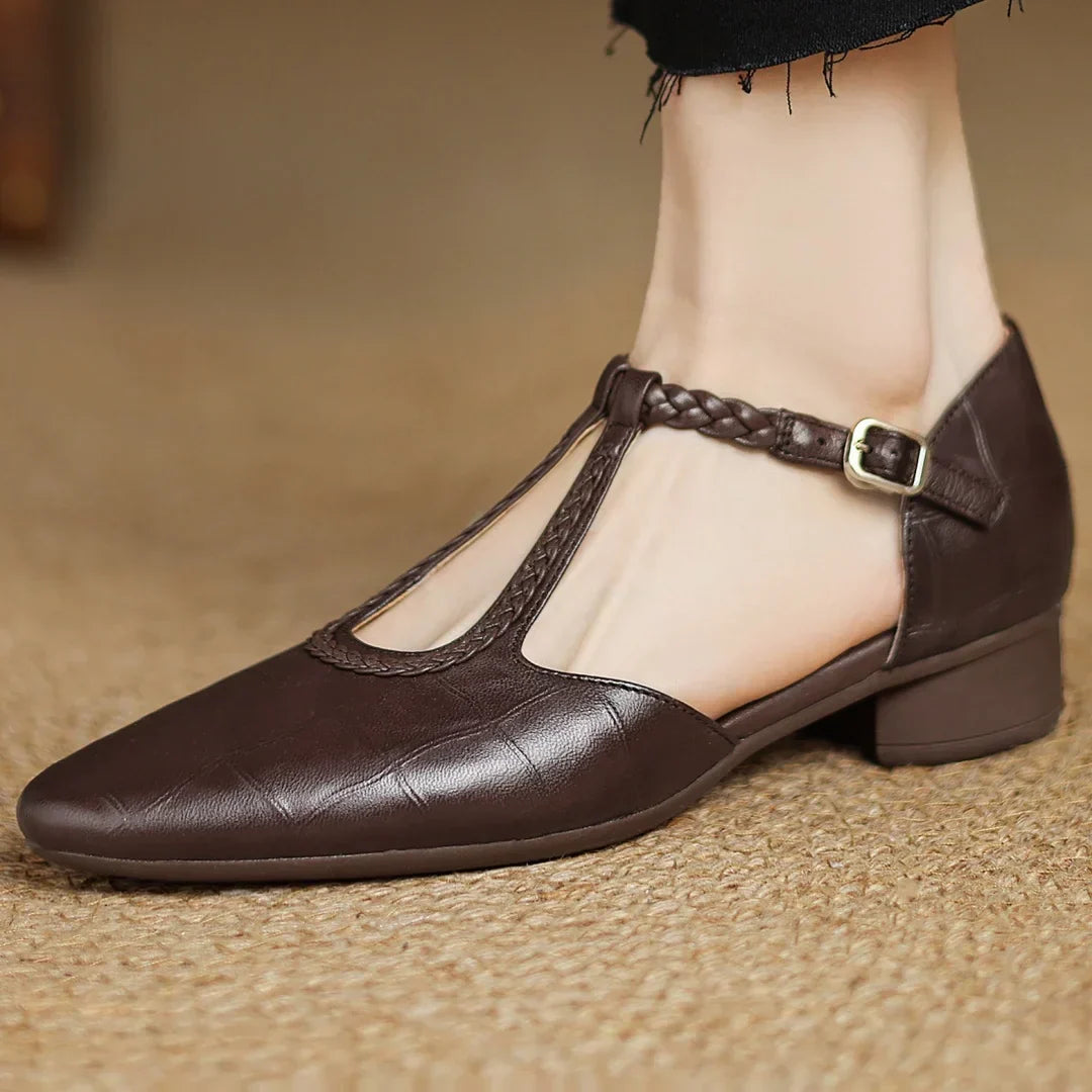 Eliana™ | Elegant Leather Sandal