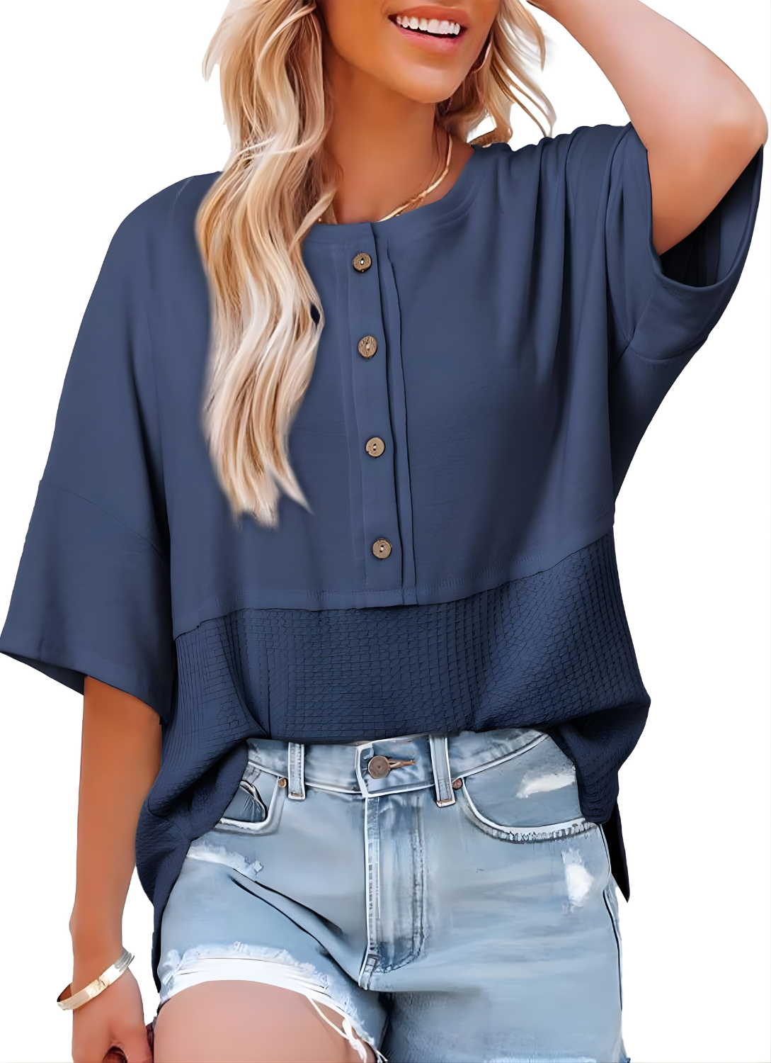 Hazel™ | Casual Button-Down Shirt