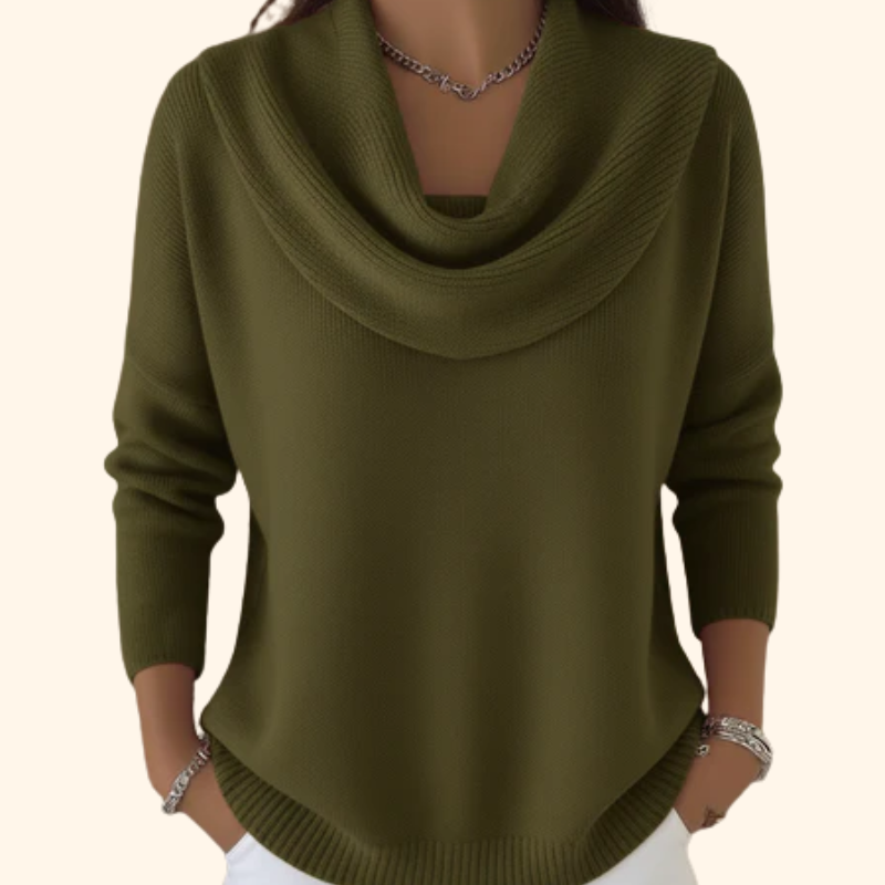 Gwen™ | Elegant Collared Sweater
