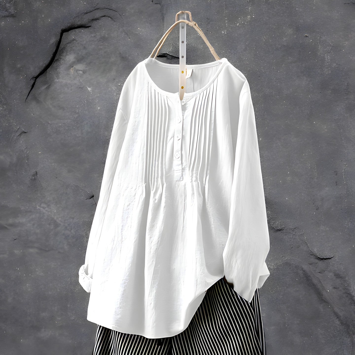 Cora™ | Tummy Covering Tunic Blouse