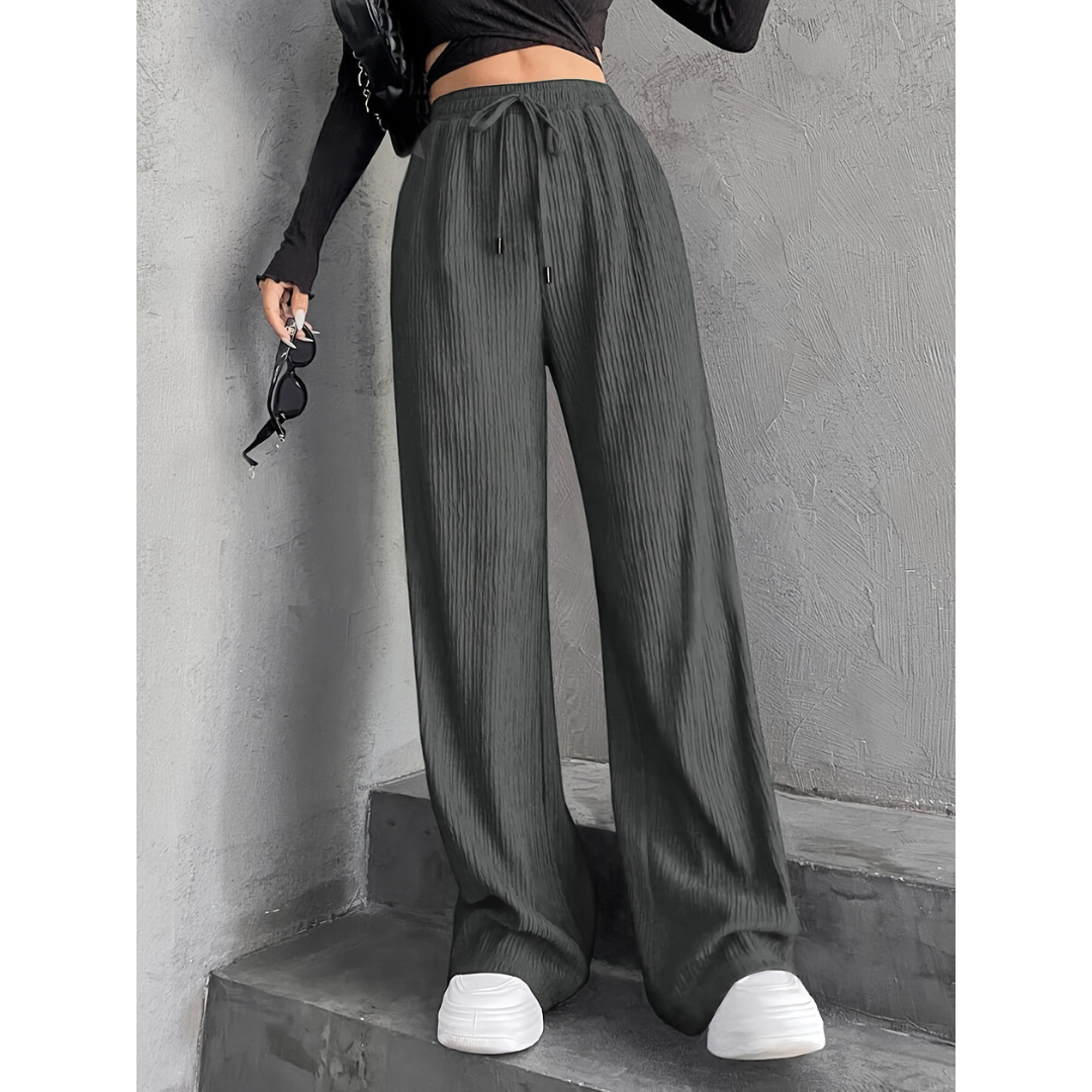 ZABBY™ | - Casual Wide Leg Comfy Everyday Pants