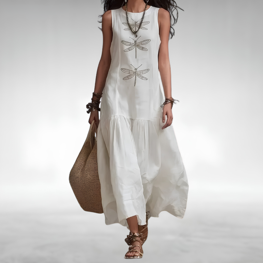 Vivienne™ | Elegant Flowing Maxi Dress