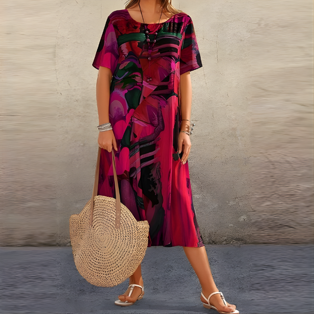 Heather™ | Comfortable Floral Dress
