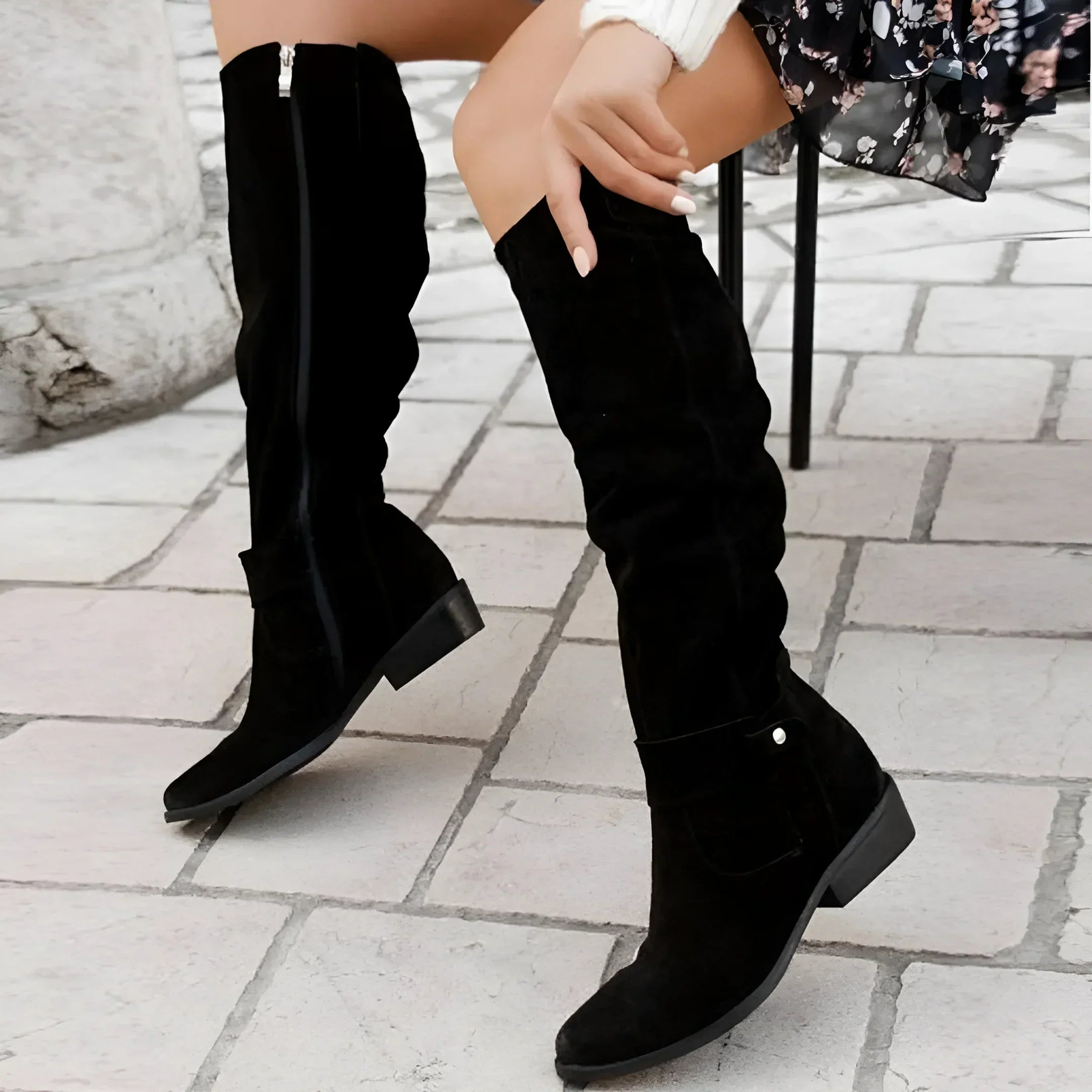 Madeleine™ | Knee-High Suede Boots