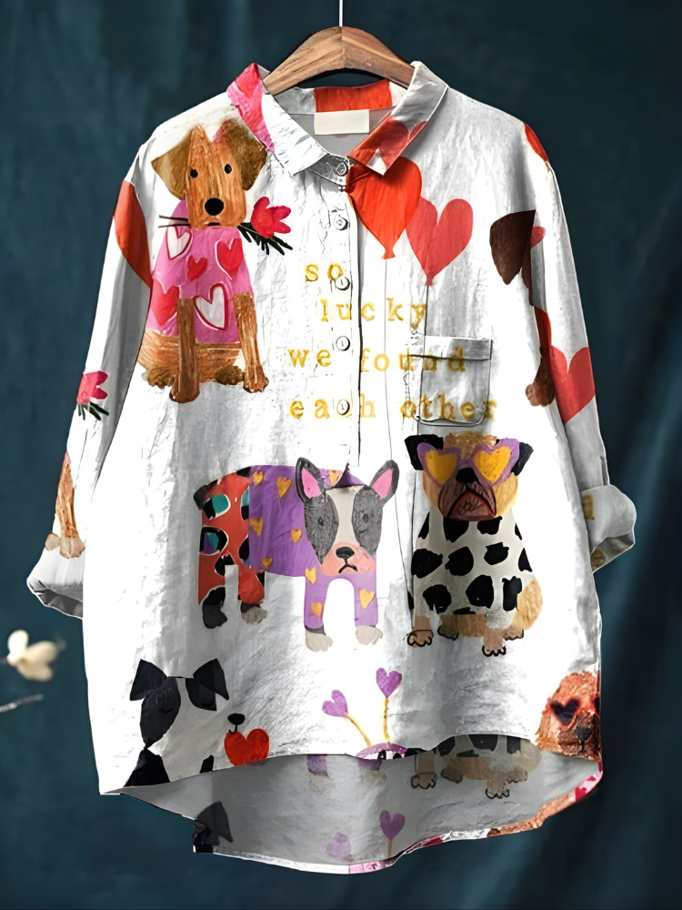 Tresha™ | Playful Print Blouse