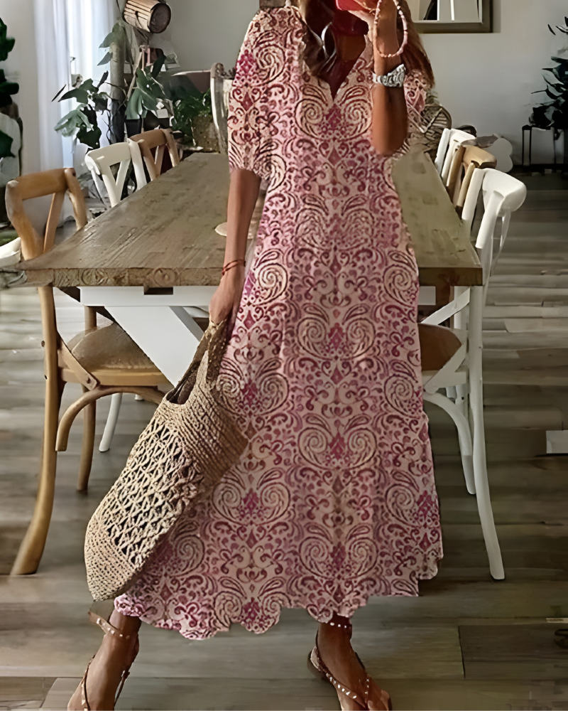 Naya™ | Boho Flattering Fit Dress