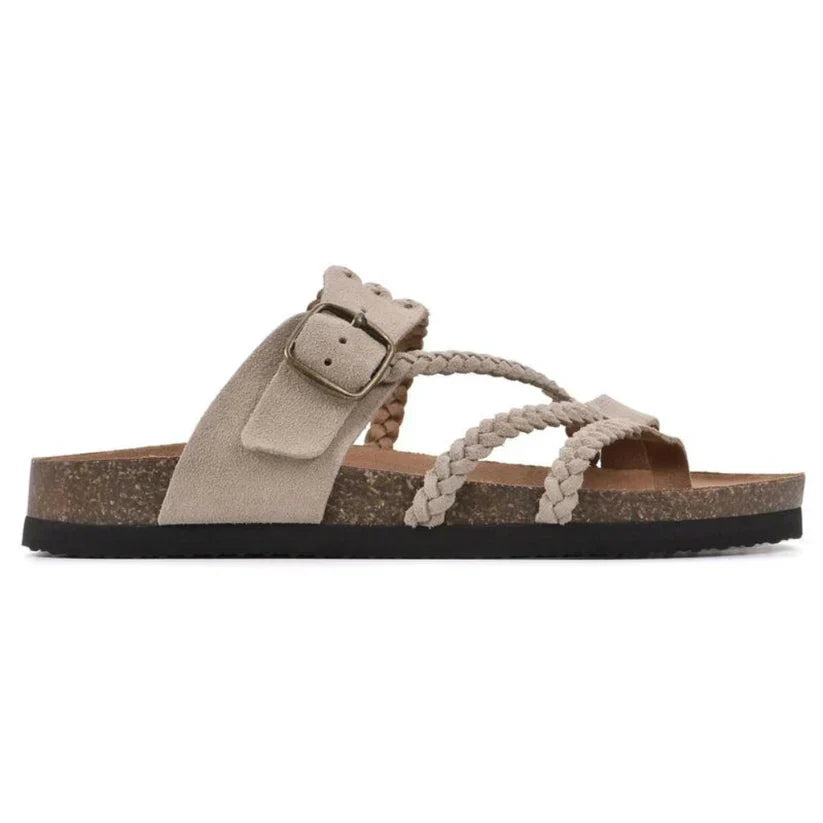 Leah™ | Braided Cork Comfort Sandals