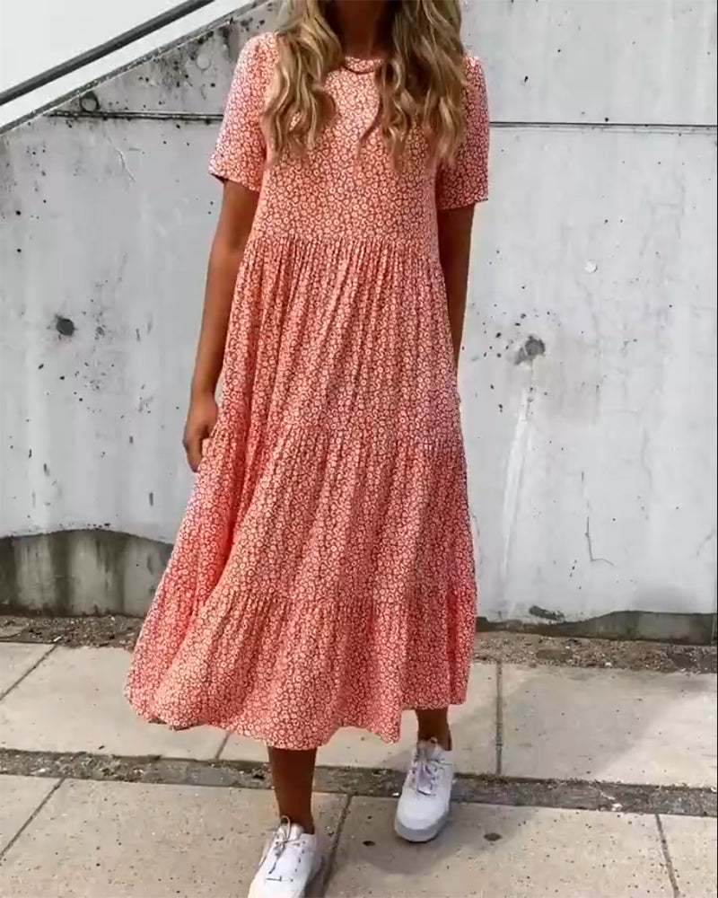 Sofie™ | Casual Floral Print Dress