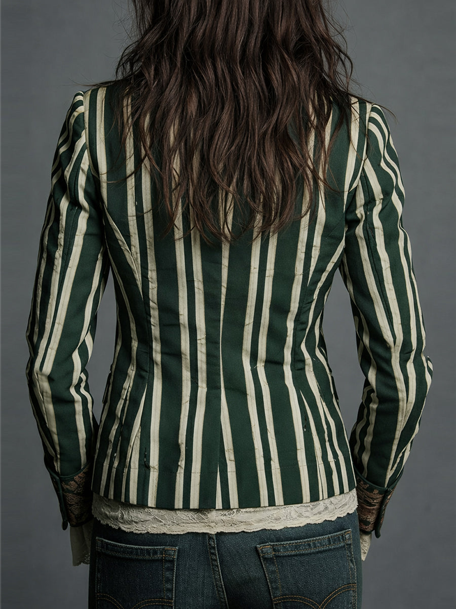 Eden™ | Bohemian Striped Blazer