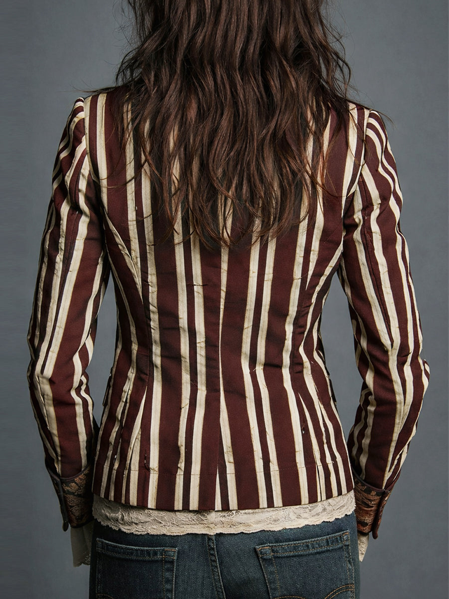 Eden™ | Bohemian Striped Blazer