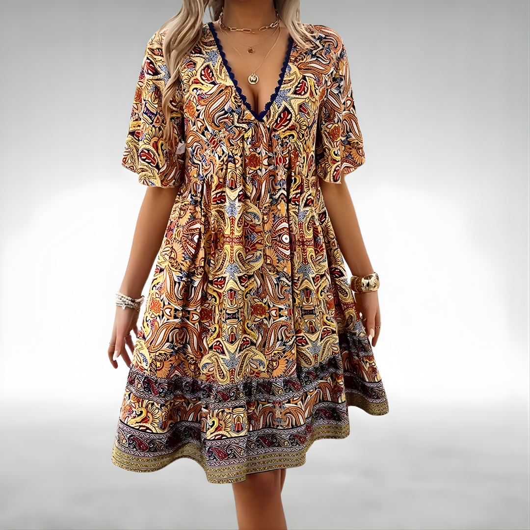 Marie™ | Boho Swing Dress