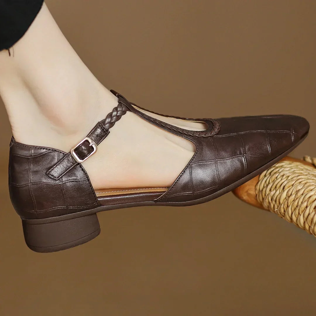 Eliana™ | Elegant Leather Sandal