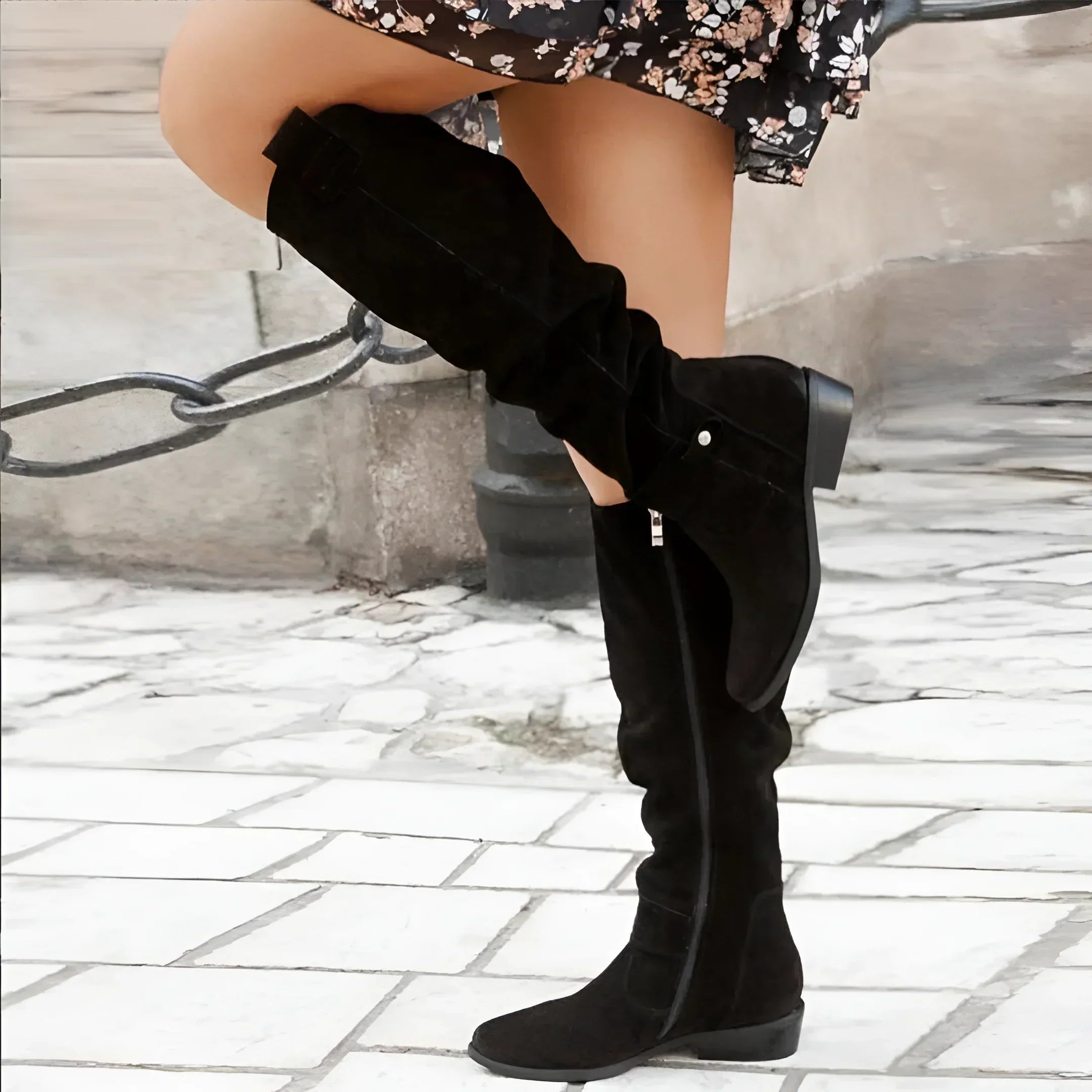 Madeleine™ | Knee-High Suede Boots