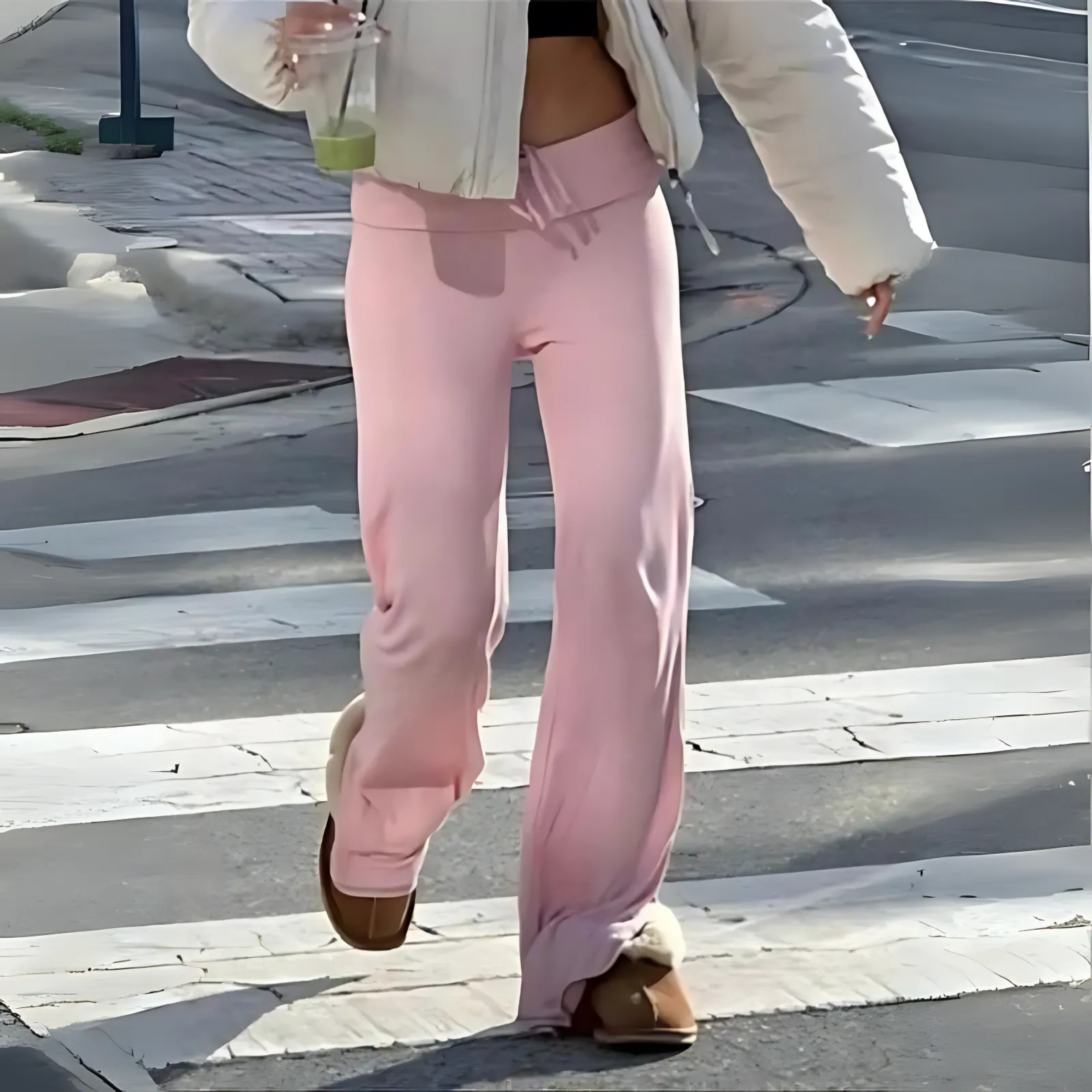 SANDOK™ | - Casual Drawstring Straight Leg Pants