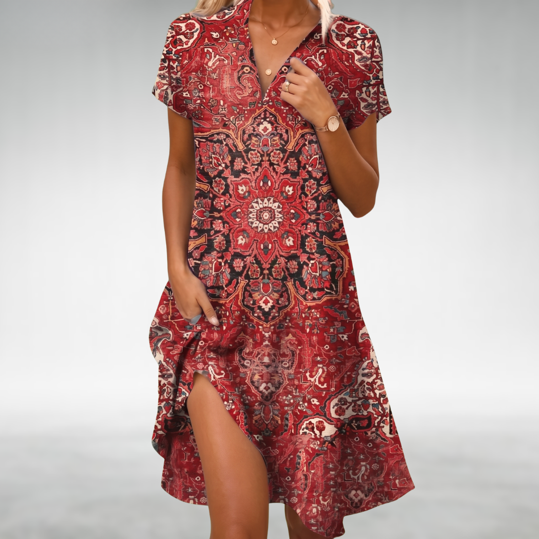Anaya™ | Lightweight Comfort Midi Dress