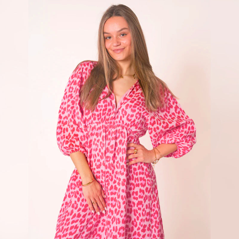 Zahra™ | V-Neck Maxi Dress