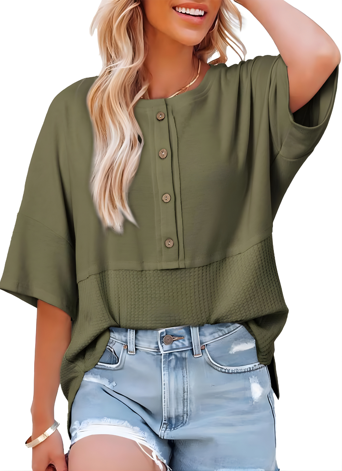 Hazel™ | Casual Button-Down Shirt