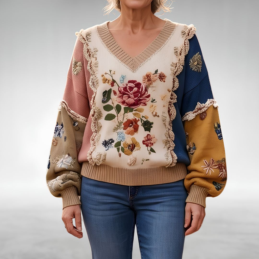 Della™ | Boho Knit Jumper