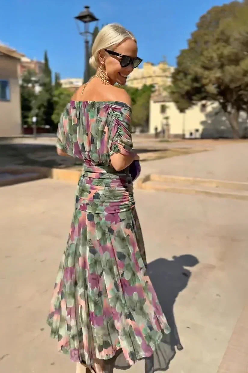 Emelia™ | Elegant V-Neck Maxi Dress