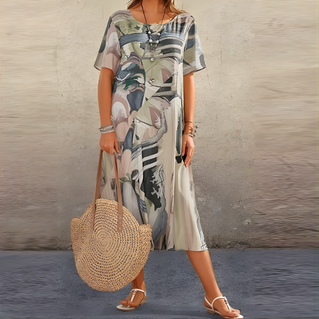 Heather™ | Comfortable Floral Dress