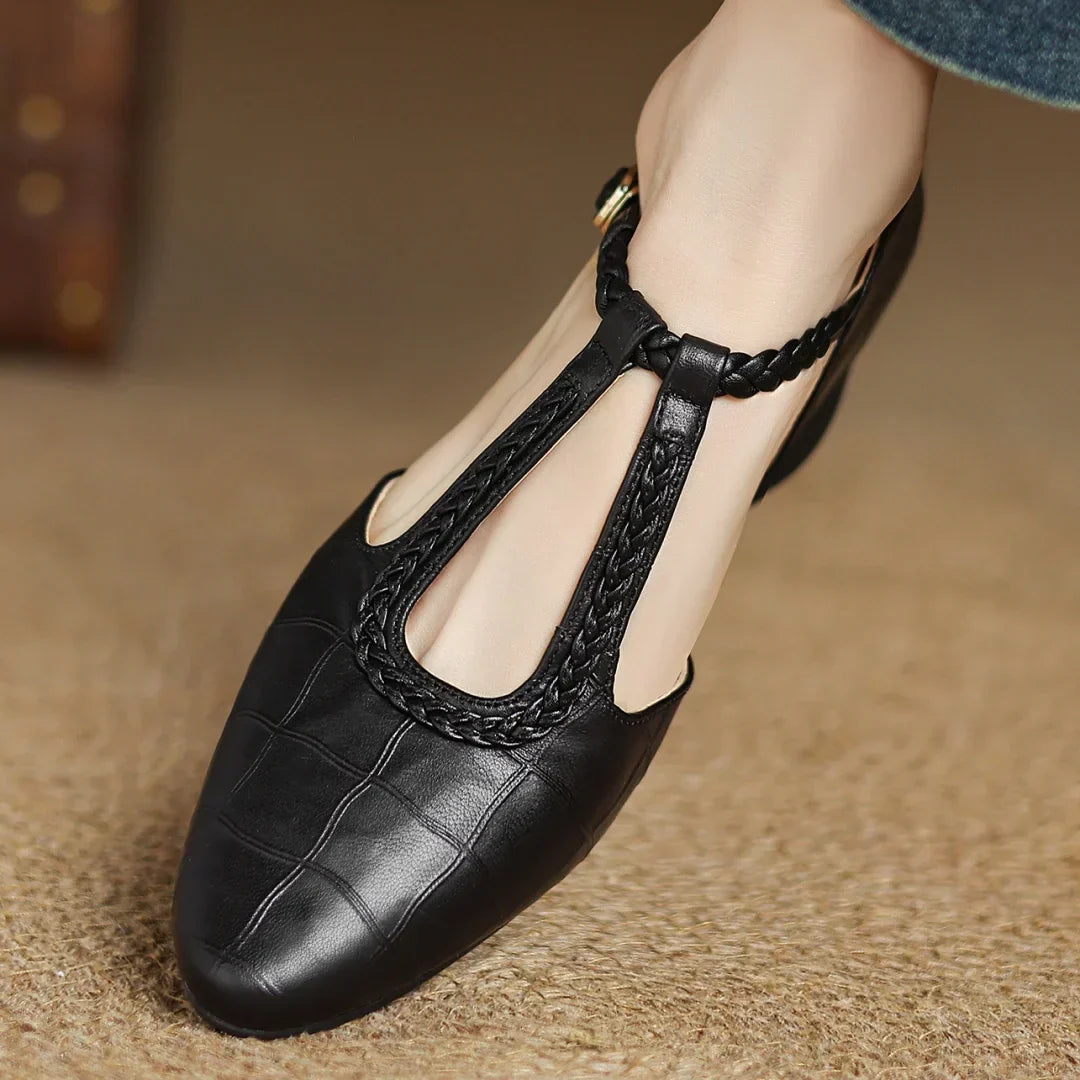 Eliana™ | Elegant Leather Sandal