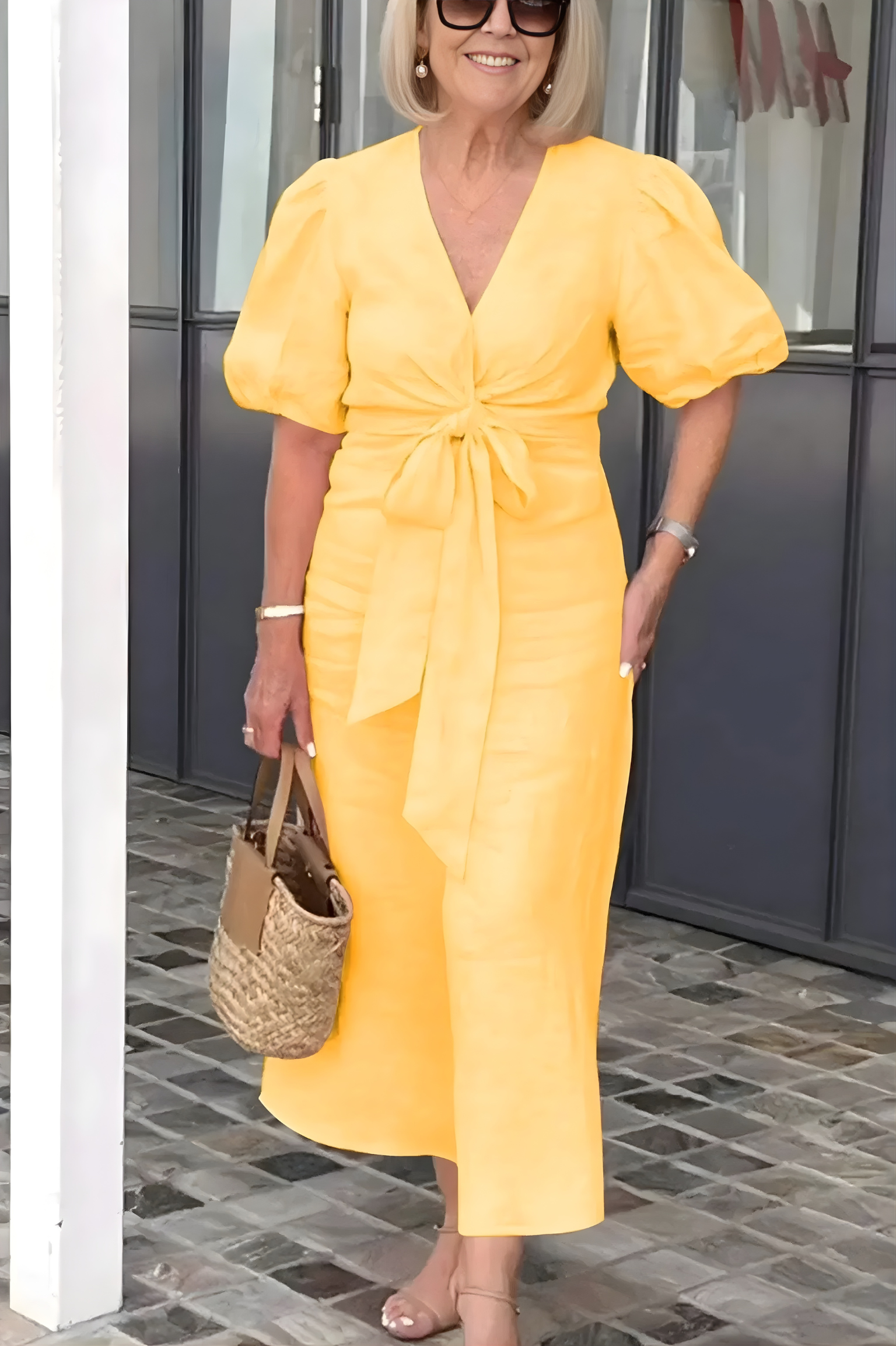 Siena™ | V-Neck Sleeve Dress
