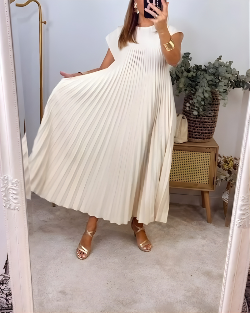 Callista™ | Elegant Pleated Dress
