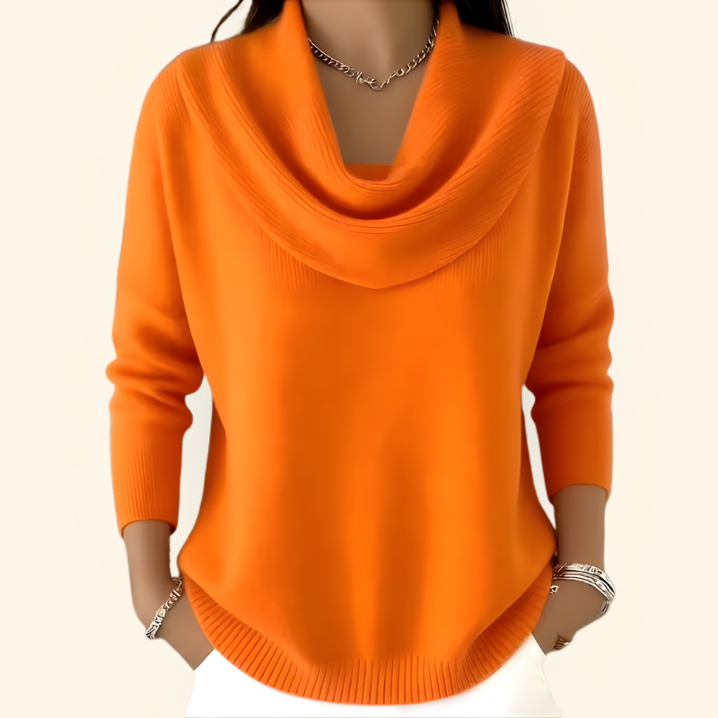 Gwen™ | Elegant Collared Sweater