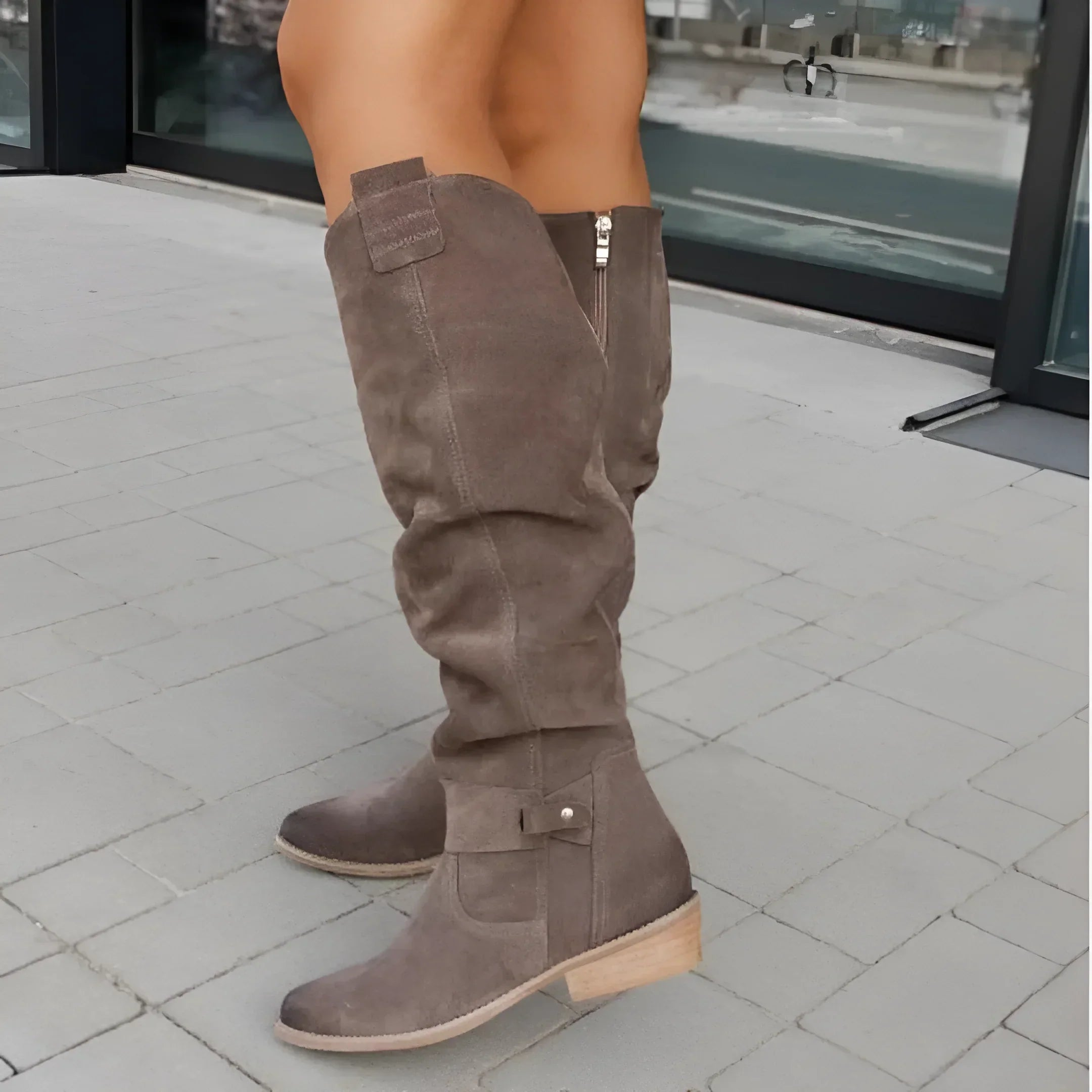Madeleine™ | Knee-High Suede Boots
