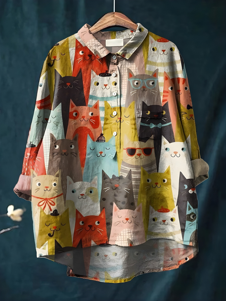 Tresha™ | Playful Print Blouse
