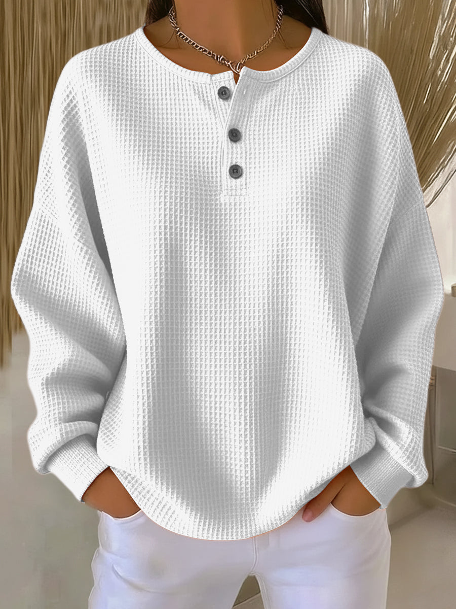 Bristol™ | Cozy Waffle Knit Henley