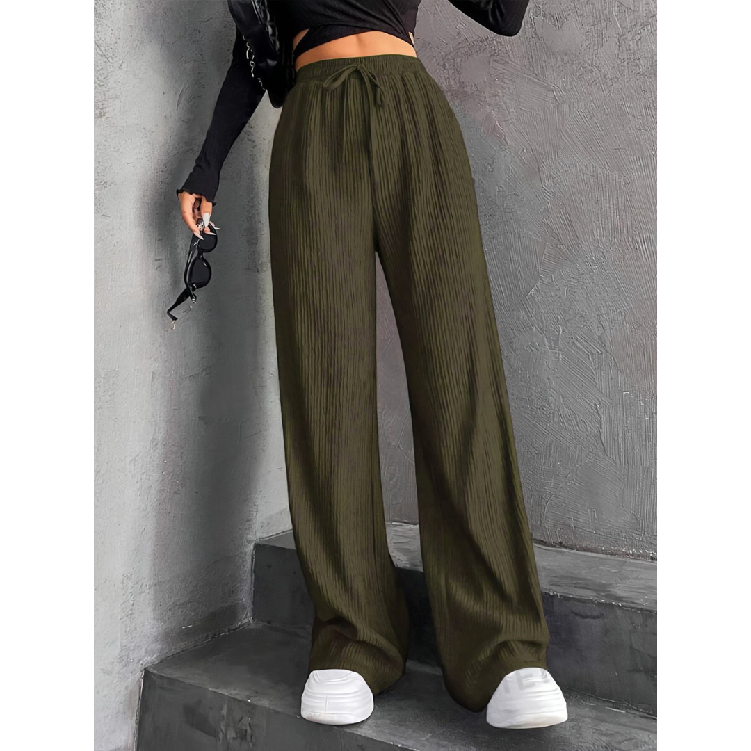ZABBY™ | - Casual Wide Leg Comfy Everyday Pants
