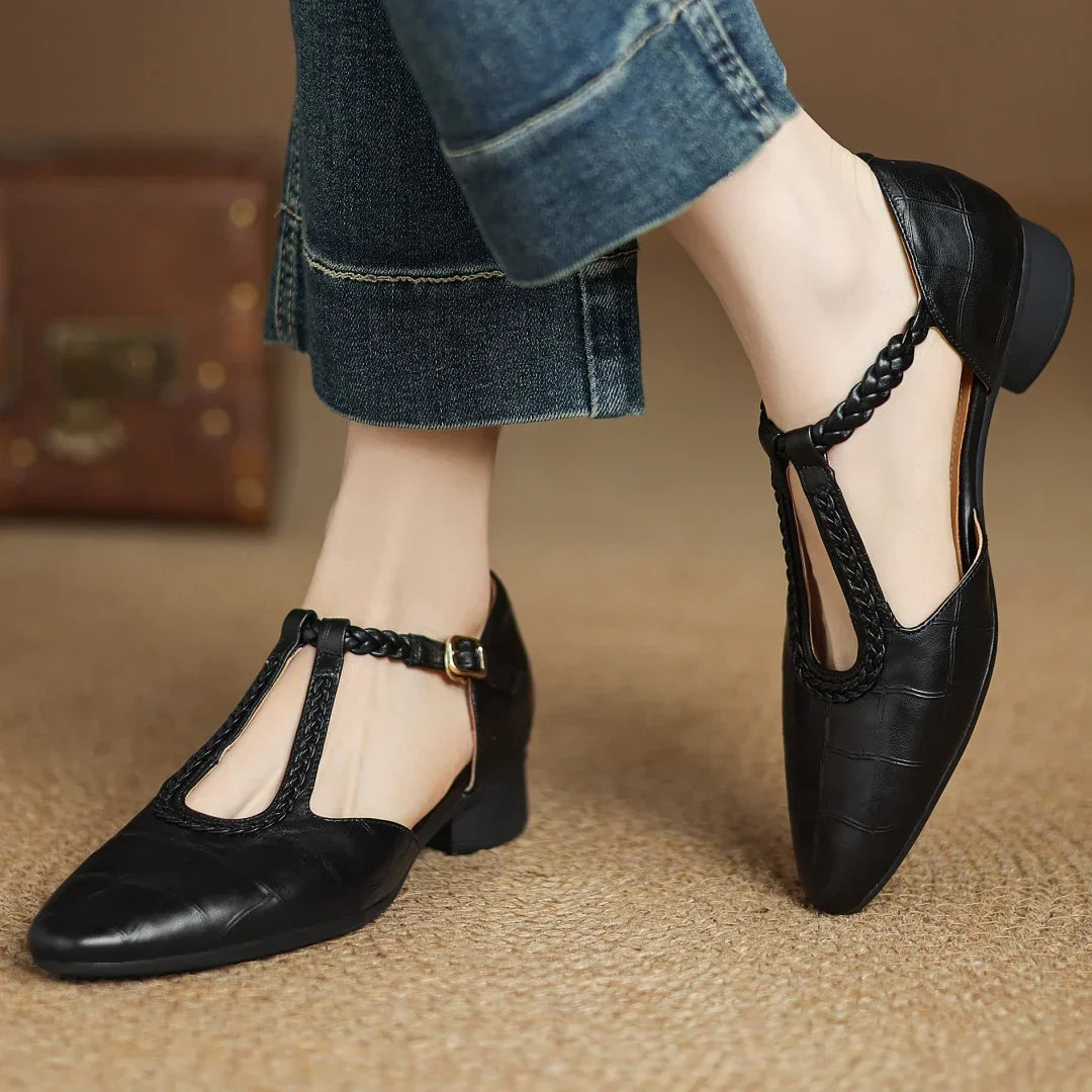 Eliana™ | Elegant Leather Sandal