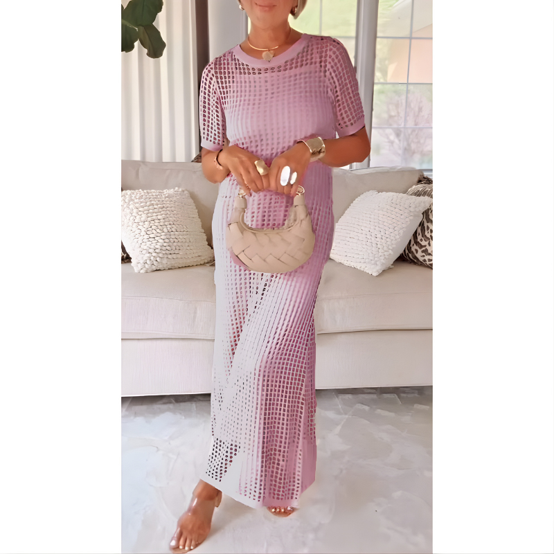 Ariella™ | Elegant Cut-Out Maxi Dress