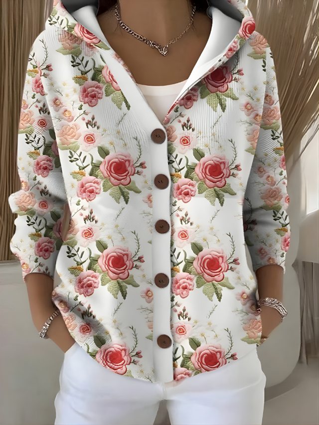 Gillian™ | Artistic Warm Long Cardigan