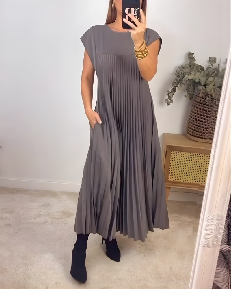 Callista™ | Elegant Pleated Dress