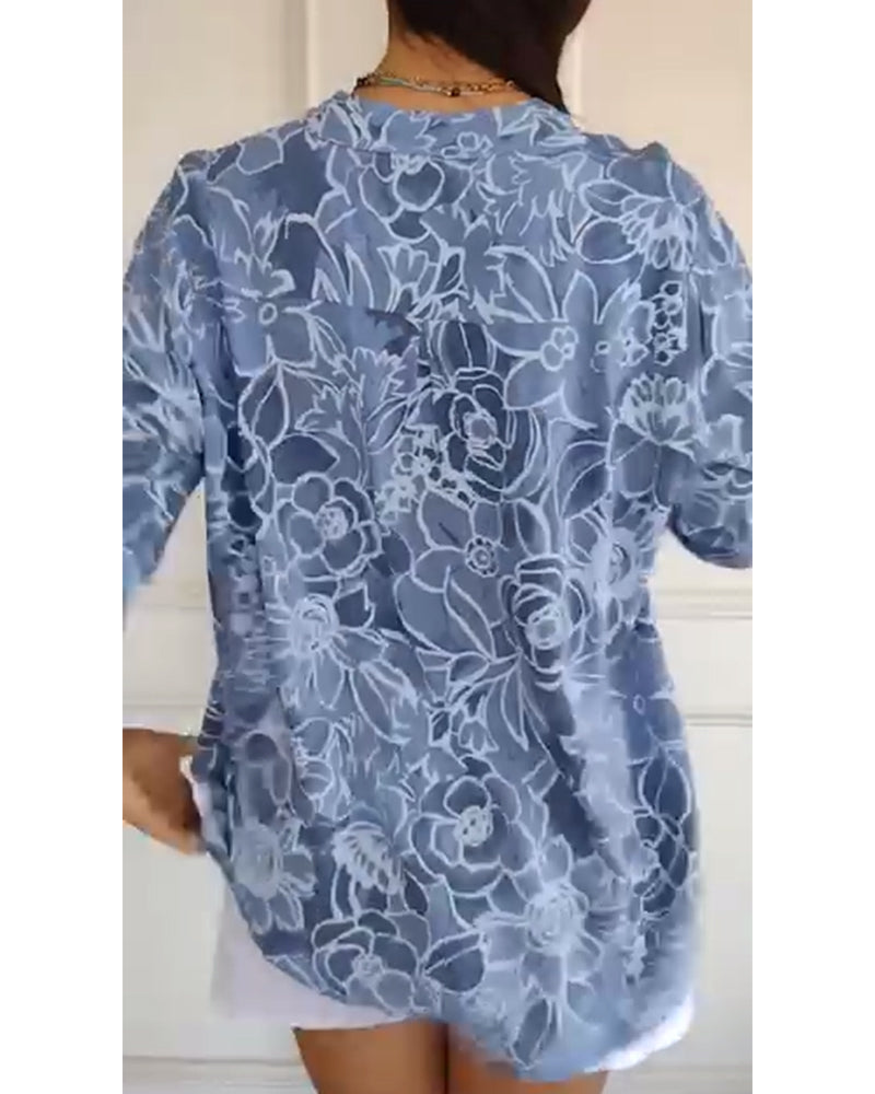 Holly™ | Floral Print Blouse