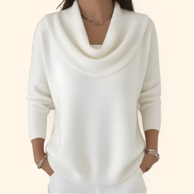 Gwen™ | Elegant Collared Sweater