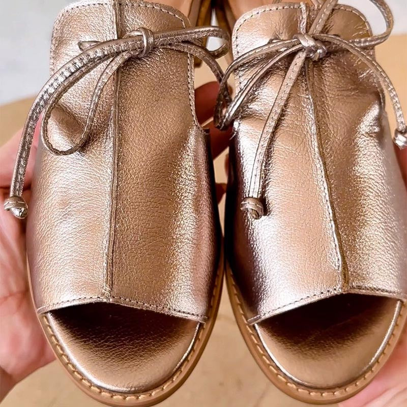Tara™ | Adjustable Leather Strap Sandals