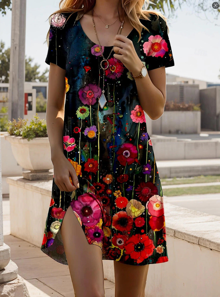 Reese™ | Trendy Ethnic Printed Summer Dress