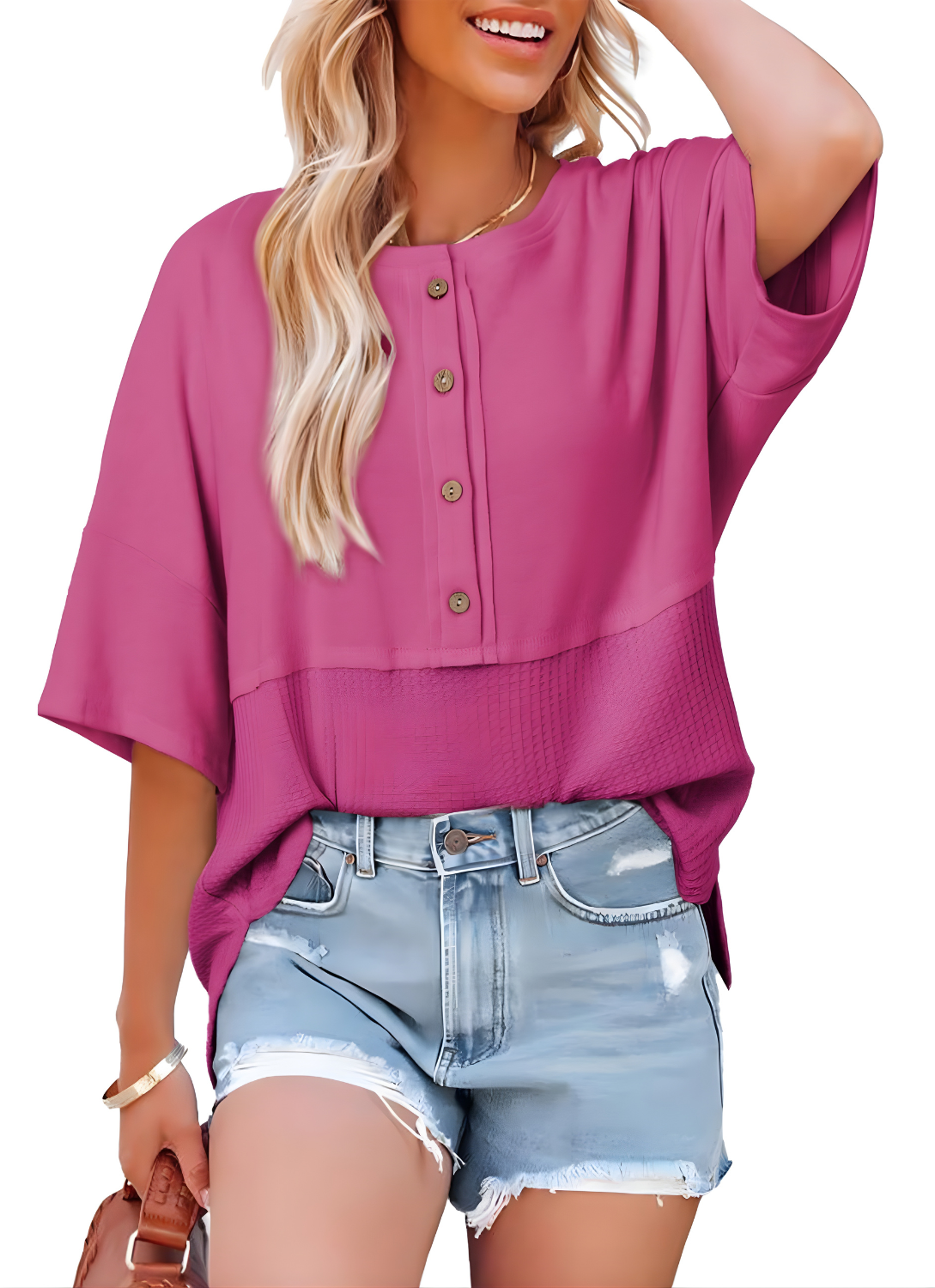 Hazel™ | Casual Button-Down Shirt