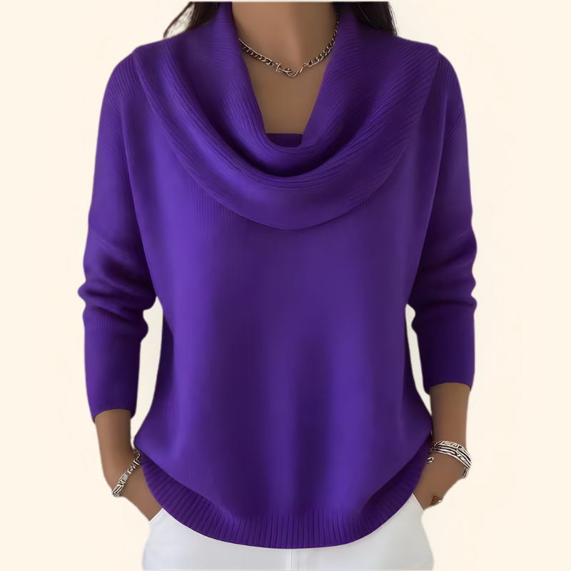 Gwen™ | Elegant Collared Sweater