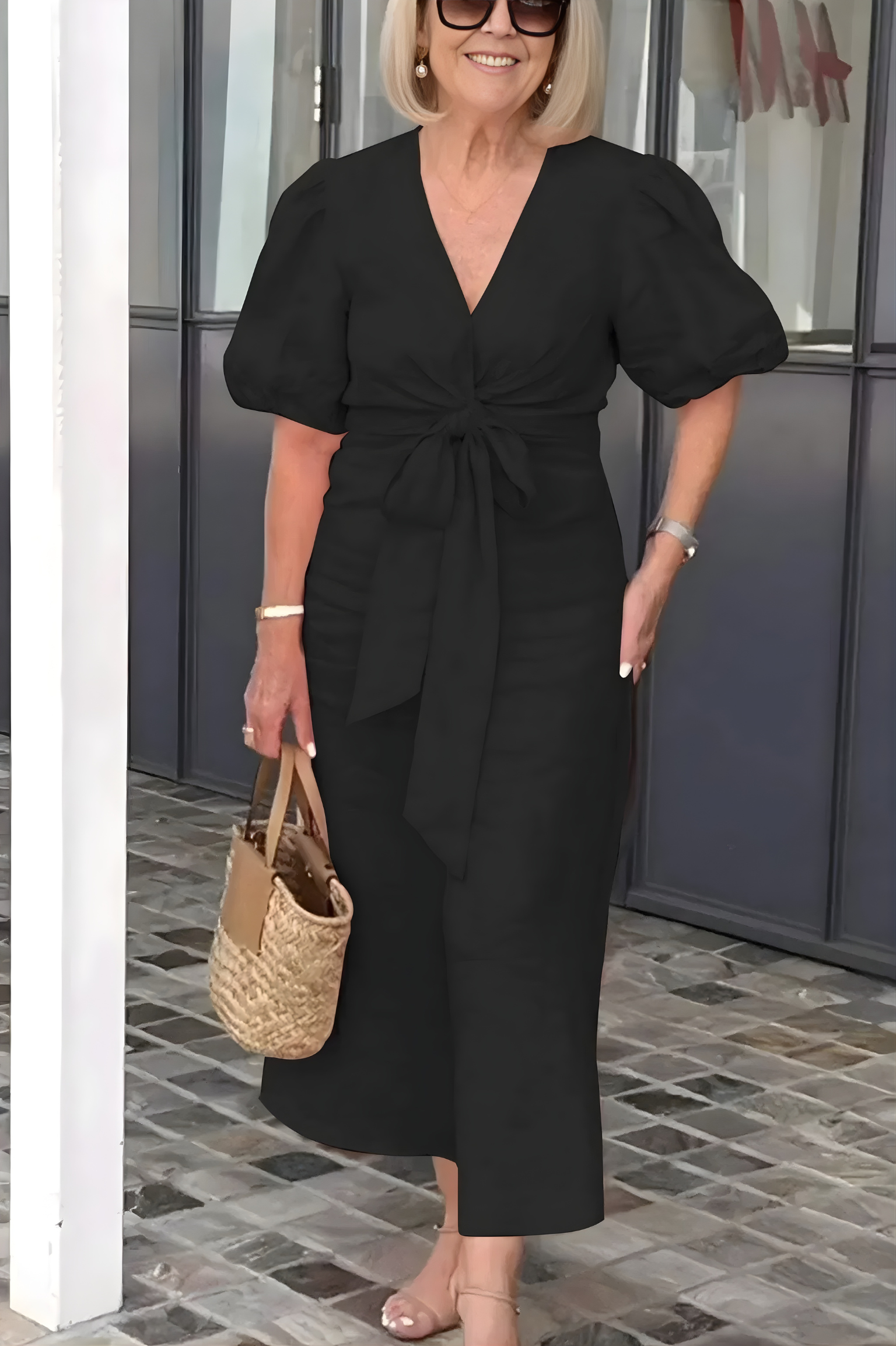 Siena™ | V-Neck Sleeve Dress