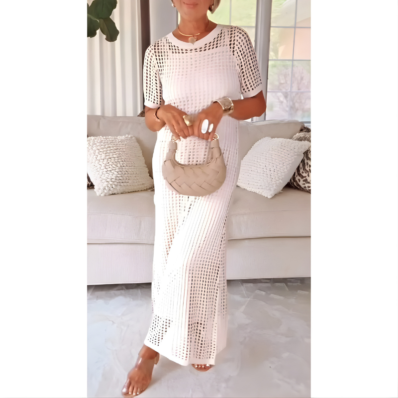 Ariella™ | Elegant Cut-Out Maxi Dress