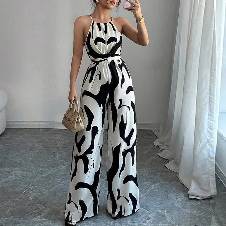 Jillanne™ | Elegant Backless Jumpsuit