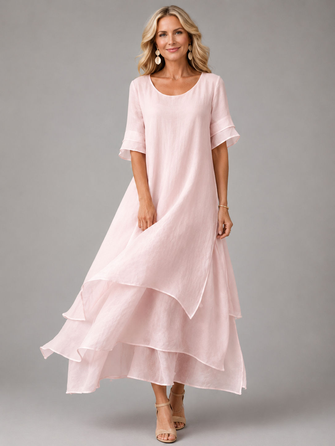 Olive™ | Flowing Grace Maxi Dress