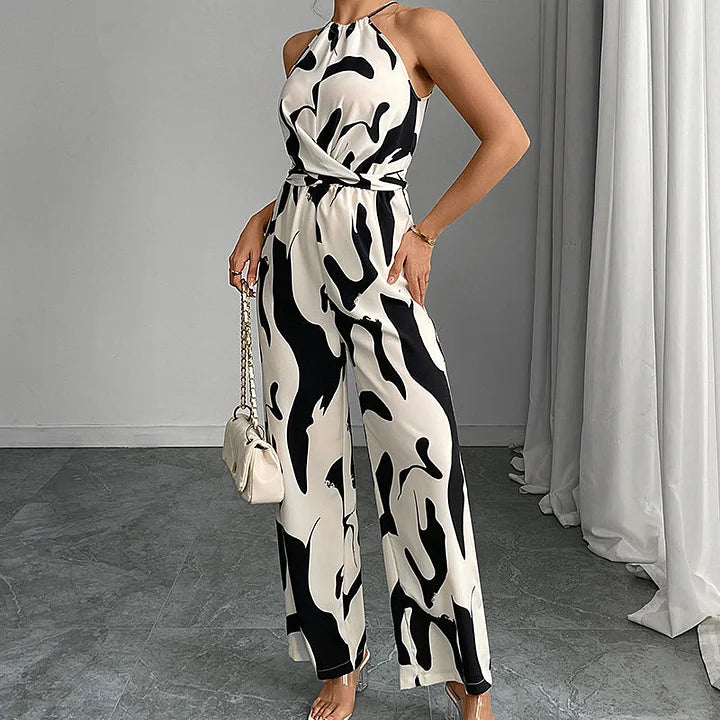 Jillanne™ | Elegant Backless Jumpsuit