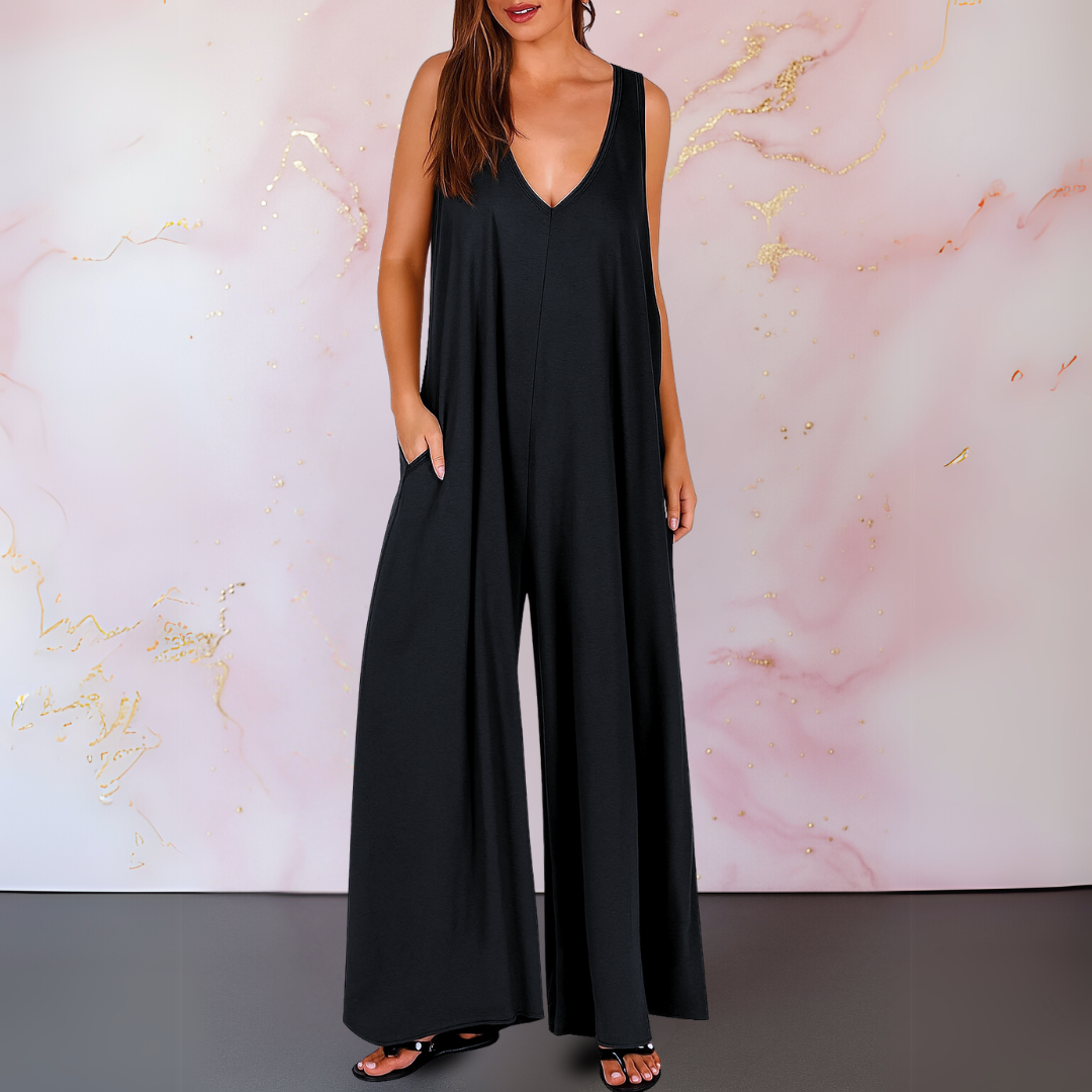 Nella™ | Comfy V-Neck Jumpsuit