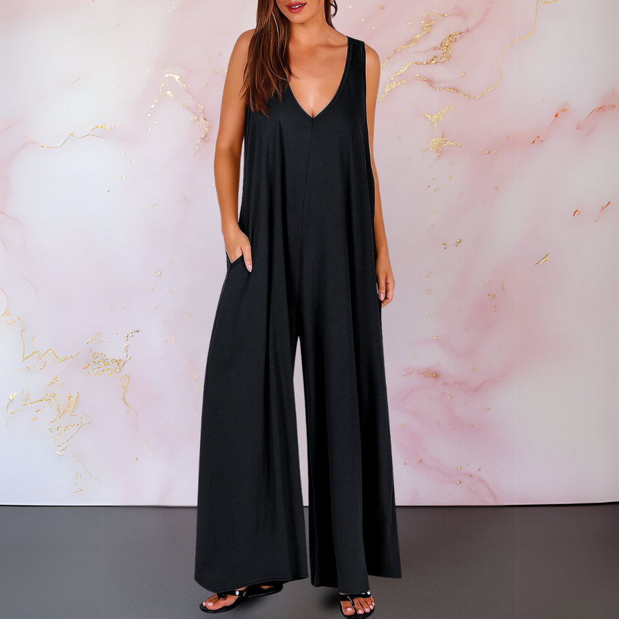 Nella™ | Comfy V-Neck Jumpsuit